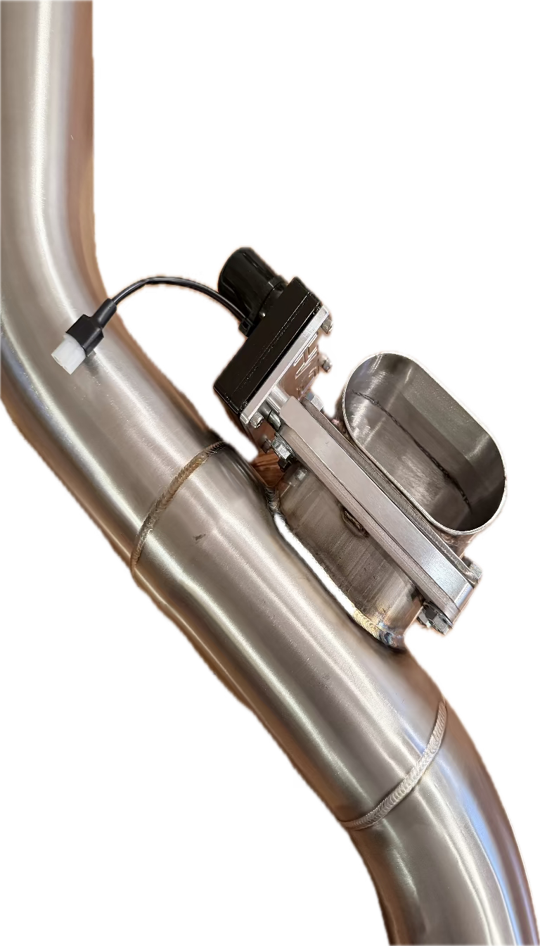 F9X_single Mid_pipe w/ dump Valve