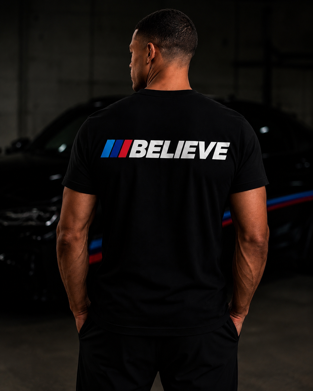 UNC Collection Believe on Back short sleeve T-shirt